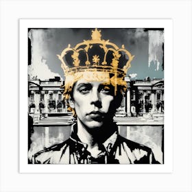 The King of the Studded Jacket Art Print