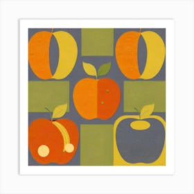 Apples And Oranges Art Print