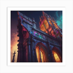 Gothic Cathedral 19 Art Print