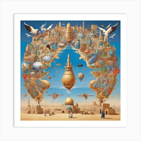 Palestine is the foundation of the Arabs Art Print