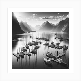 Black And White Photo 1 Art Print