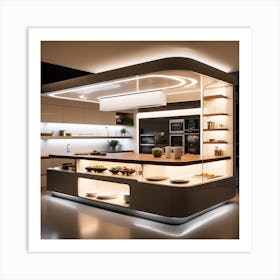 Modern Kitchen Design 14 Art Print