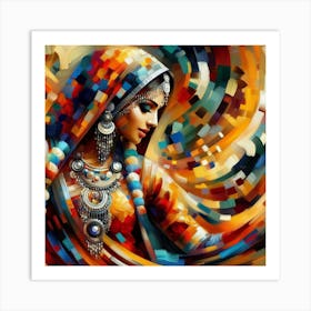 Indian Woman 2 Art Print
