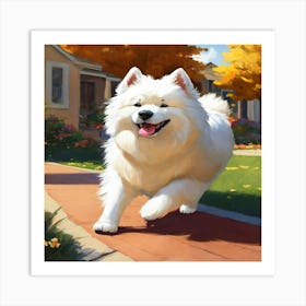 Samoyed Art Print