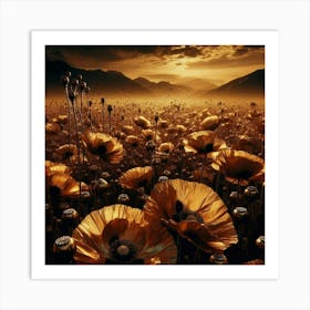 Poppy Field 2 Art Print