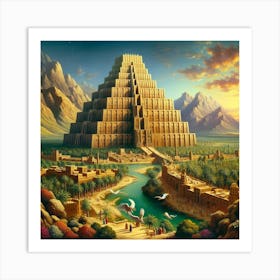 Great Pyramid Of Egypt19 Art Print