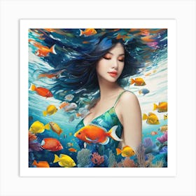 Under The Sea Art Print