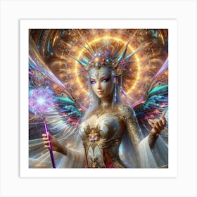 Angel Of Light 38 Art Print