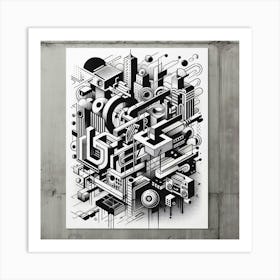 Abstract Print Art Print