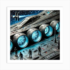 Converted Image Vx S3 Comm Jammers Art Print