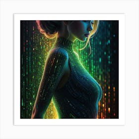 Digital Art Art Print