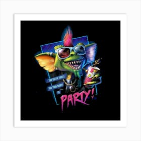 Beasty boys Party Gremlins Art Print