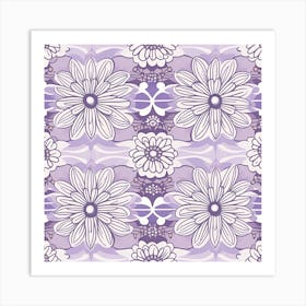 Lilac Flowers Art Print