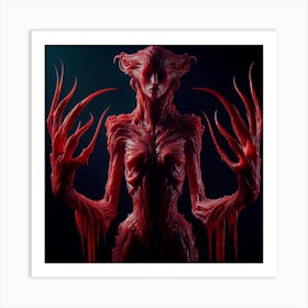 Creature Of The Night 2 Art Print