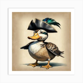 Pirate Duck 3 Art Print