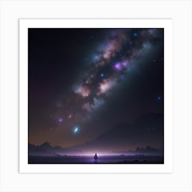 Milky Way Art Print