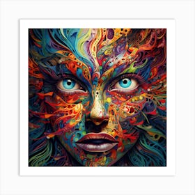 Psychedelic Art Art Print