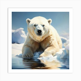 Polar bear 1 Art Print