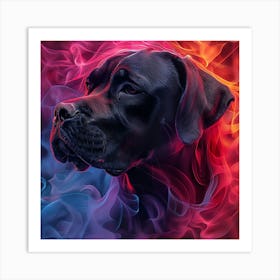 Labrador Dog Art Print