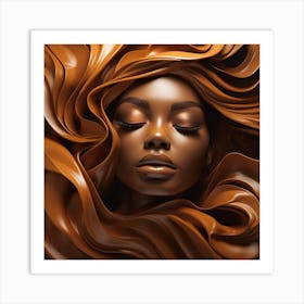 Portrait Of A Woman 75 Art Print