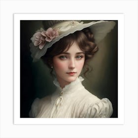 Lady of the Edwardian Era Art Print