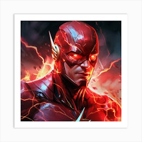 The Flash Mechanical Ferocity Art Print