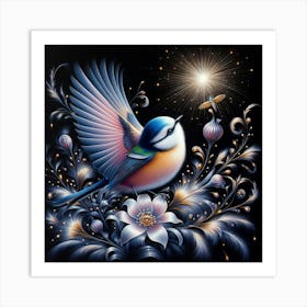 Twilight Bird Art Print