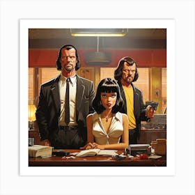 Pulp Fiction 9 Art Print