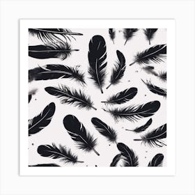 Feathers Art Print