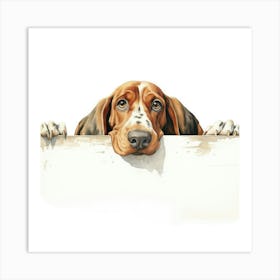 Basset Hound 3 Art Print