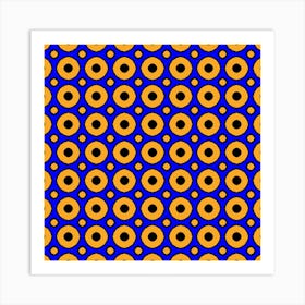 Pattern Circle Seamless Texture Art Print
