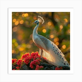 Peacock 4 Art Print