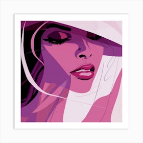 Portrait Of A Woman 56 Art Print