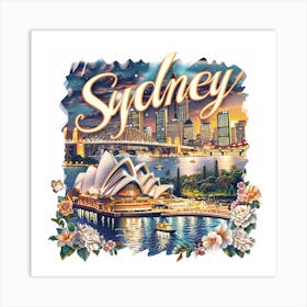 Sydney 2 Art Print