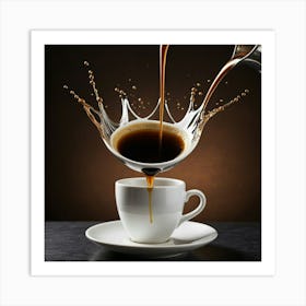 Coffee Pouring 32 Art Print