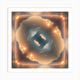 Abstract Fractal 1 Art Print