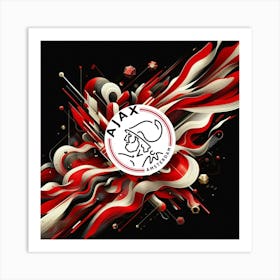 AFC Ajax 16 Art Print