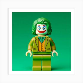 Lego Joker 1 Art Print