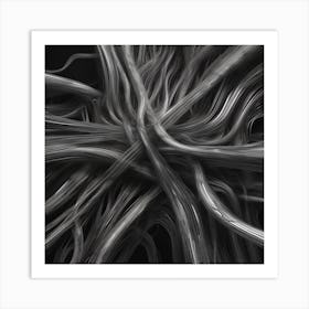 Abstract Spirals Art Print