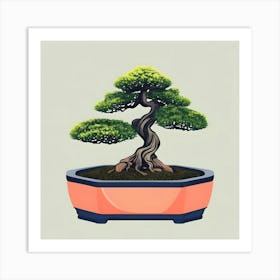 Bonsai Tree 3 Art Print