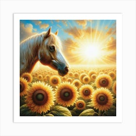 Sunflowers 4 Art Print