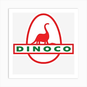 Dinoco Art Print