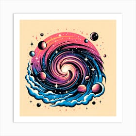 Spiral Galaxy 1 Art Print