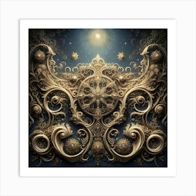 Ornate Art 1 Art Print