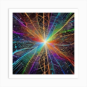 Abstract Fractal 9 Art Print