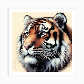 Wild Animal Illustration 265 Art Print