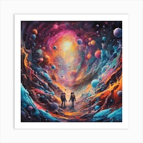 Spacescape Art Print