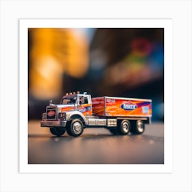 Toy Truck Art Print