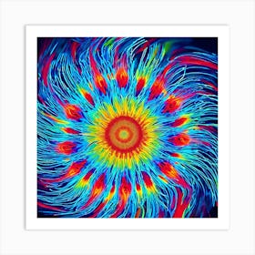 Psychedelic Swirl Art Print