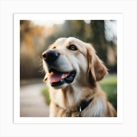 Golden Retriever Art Print